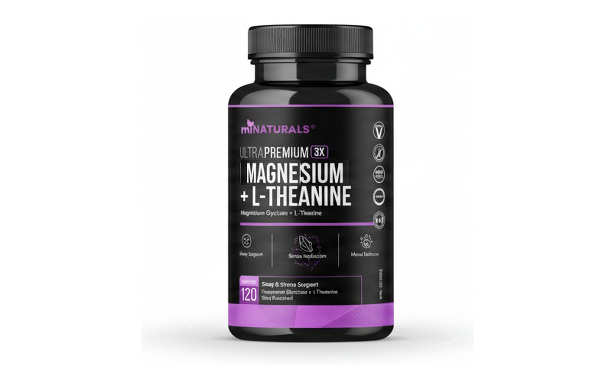 Ultra Premium Magnesium + L-Theanine: new physical product identified for miNATURALS Nutrition