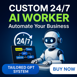 Custom 24/7 AI Worker – Automate Your Business with a Personalized GPT System