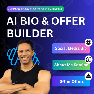 AI Bio & Offer Builder – Custom Branding Kit for Fitness Coaches